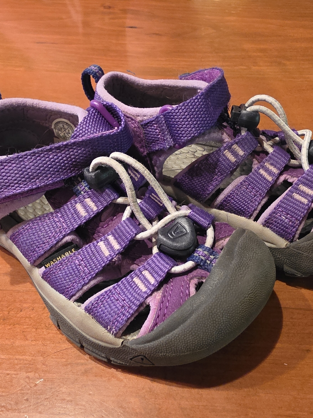 KEEN Kids Purple and Gray Closed-Toe Sandals
